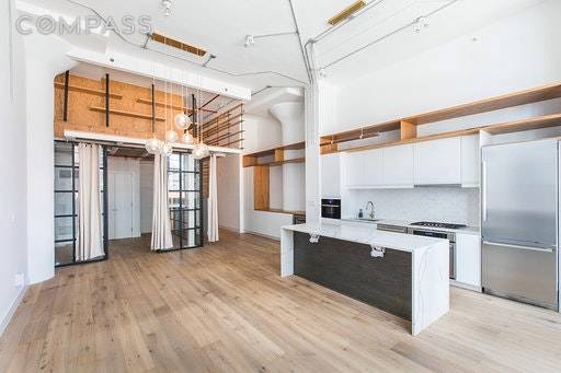 Magnificent gut renovated studio loft with open entertaining space, 2 sleeping rooms and 2 brand new full bathrooms at the coveted Arris Lofts in Long Island City !