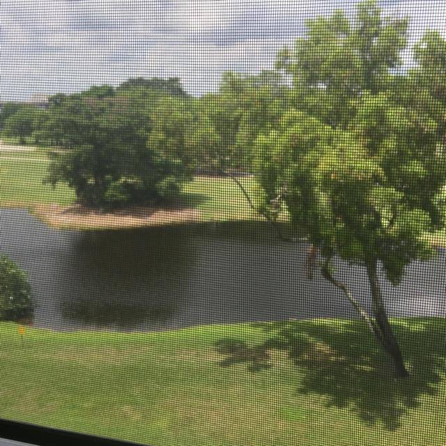5th floor unit with lake and golf course view.