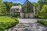 Front Entry with striking contemporary architecture and two car garage