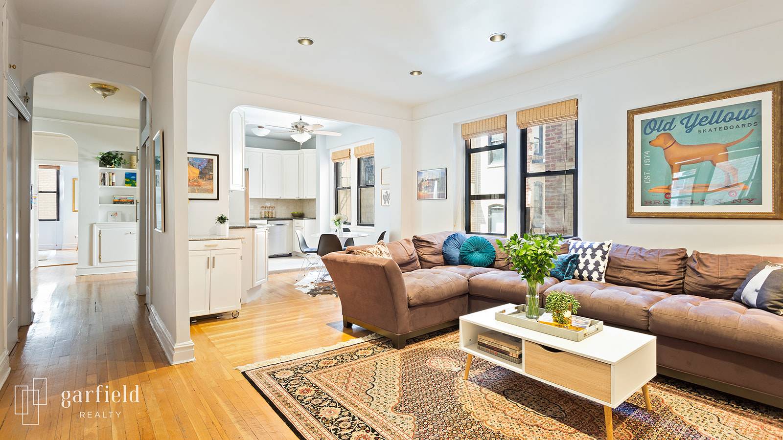 Fifteen windows illuminate this bright, expansive, and inviting home, which offers a lovely renovation and comfortable lifestyle on the 3rd floor of a well maintained elevator building on 8th Avenue ...