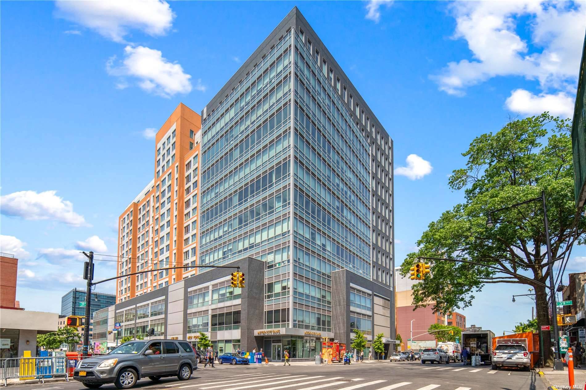 The south facing renovated office space ideally for all types of business use, located in downtown Flushing.