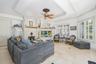 Family Room w/Gas Fireplace & Tray Ceiling