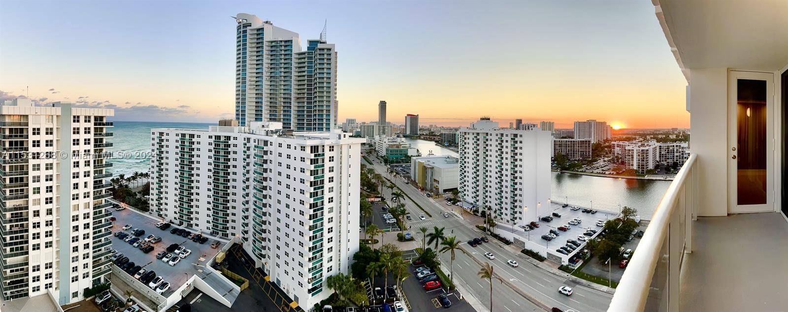 Stunning remodeled Penthouse 2 2 split floor plan Penthouse condo with alluring south facing city, ocean, bay views.