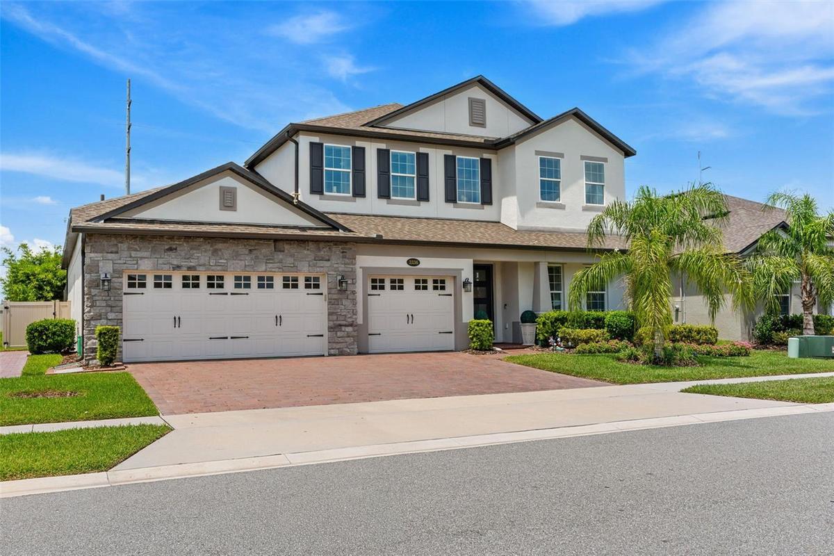 Built in 2022 and UPGRADED from top to bottom, this stunning 4-bedroom, 3.5-bath POOL HOME in the gated Red Ember North community delivers the look an