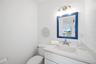 half bath off the family room