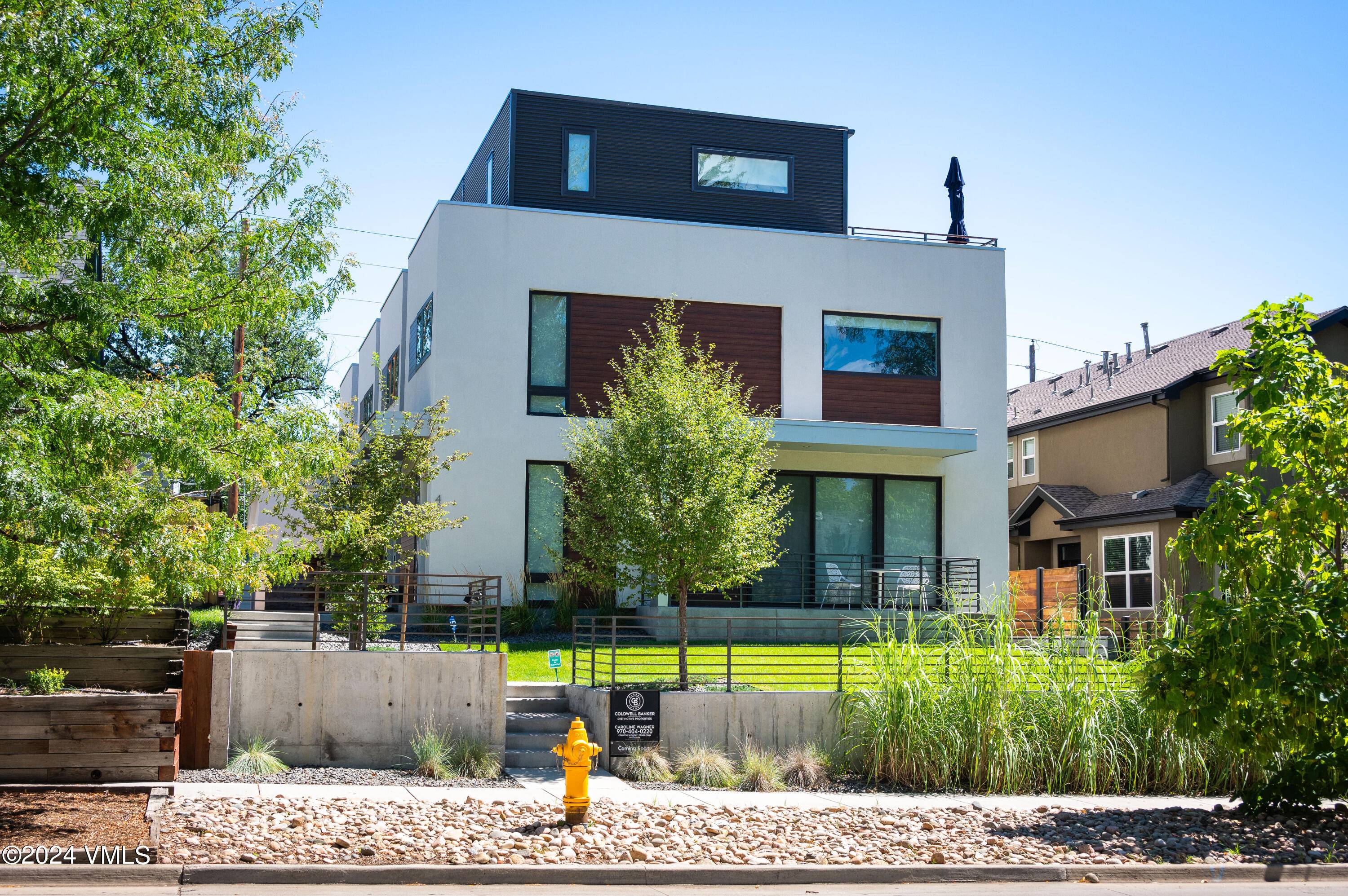 Stunning new design boutique development in Cherry Creek North w your own rooftop deck and attached private garage only unit with this feature.