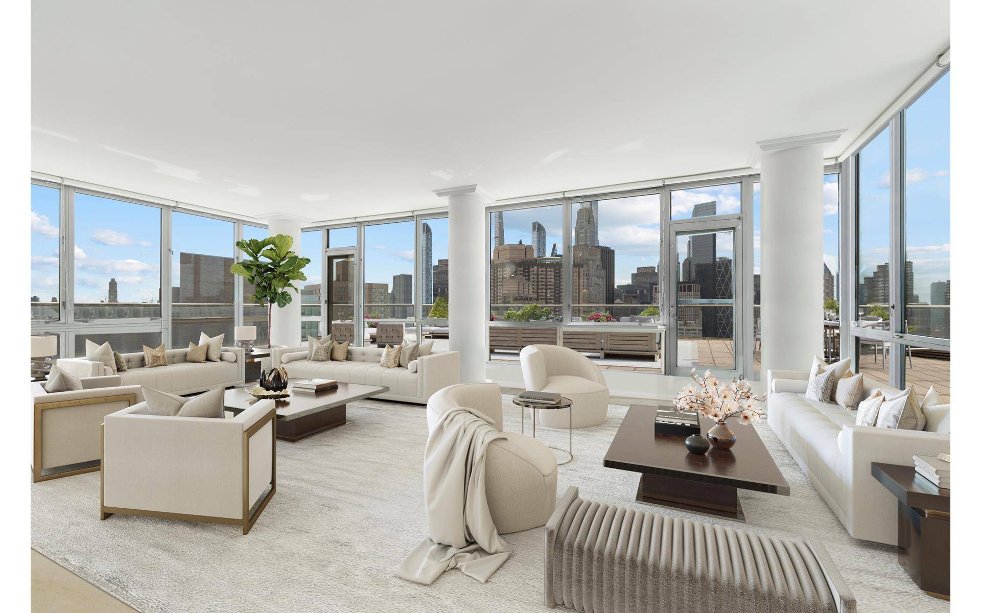 The best and most beautiful Penthouse in the sophisticated Lincoln Center neighborhood !