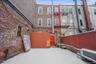 View of snow covered patio