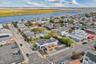 Drone / aerial view of a nearby body of water
