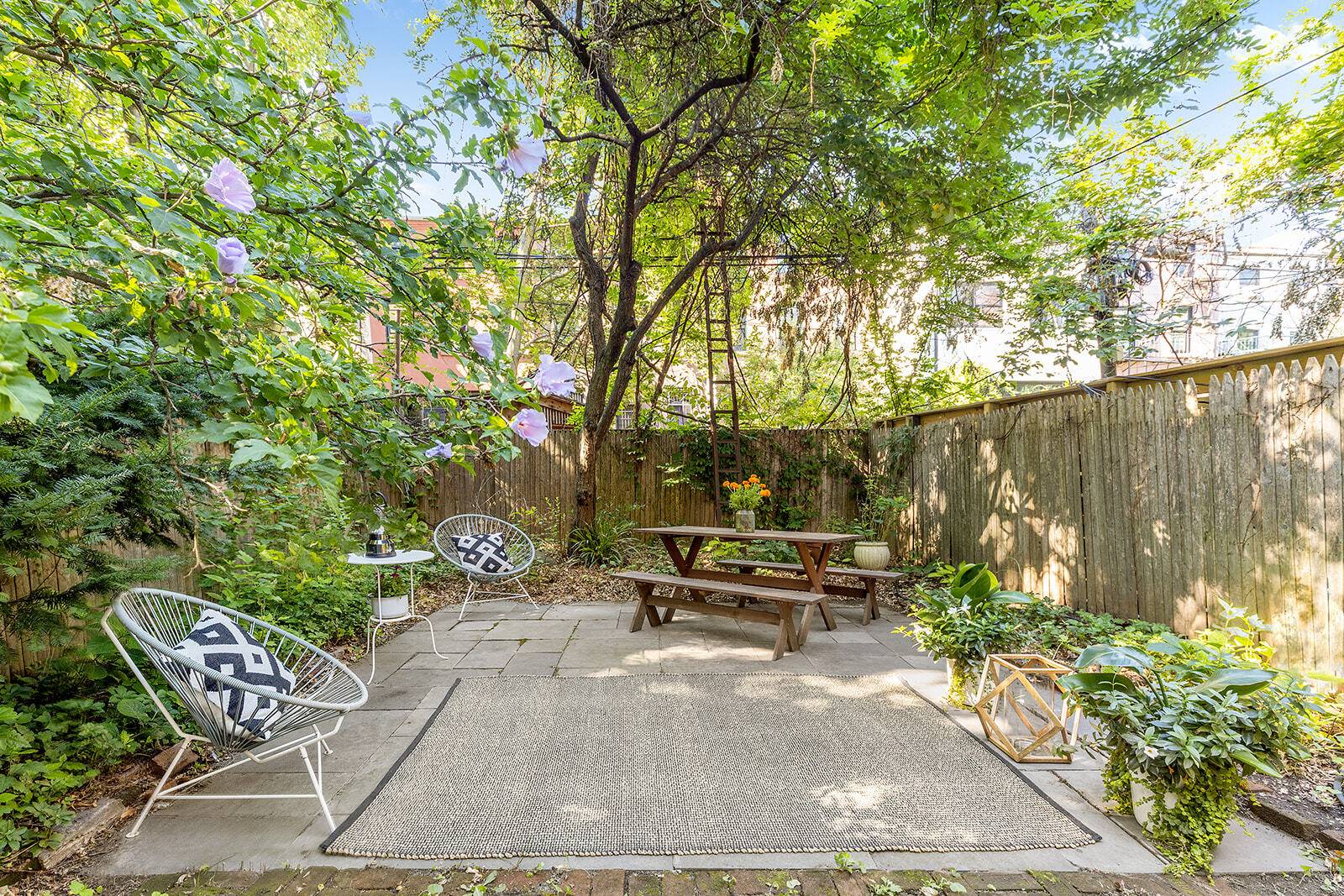 Private backyard oasis in the heart of Boerum Hill !