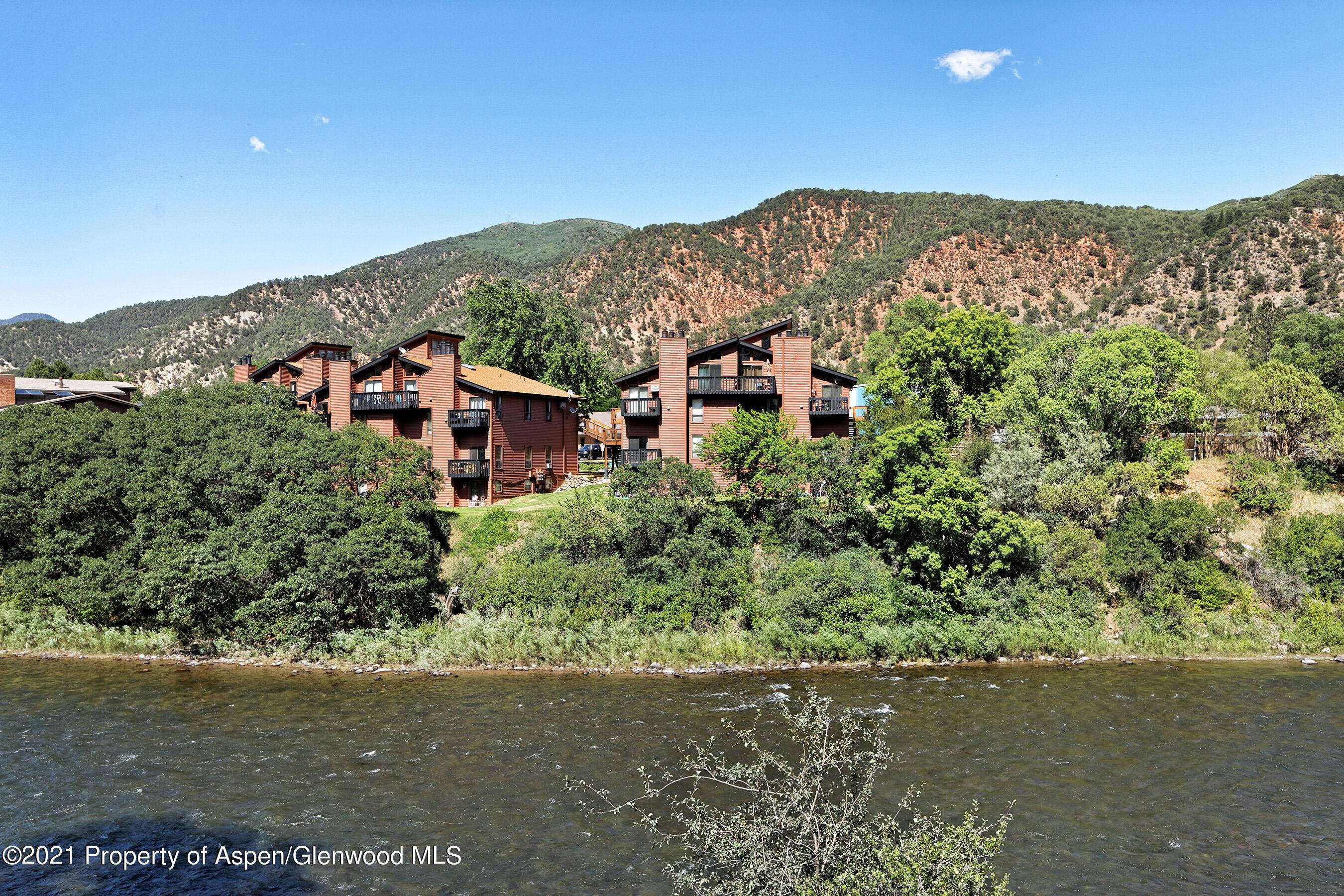 Condo on the Roaring Fork River.