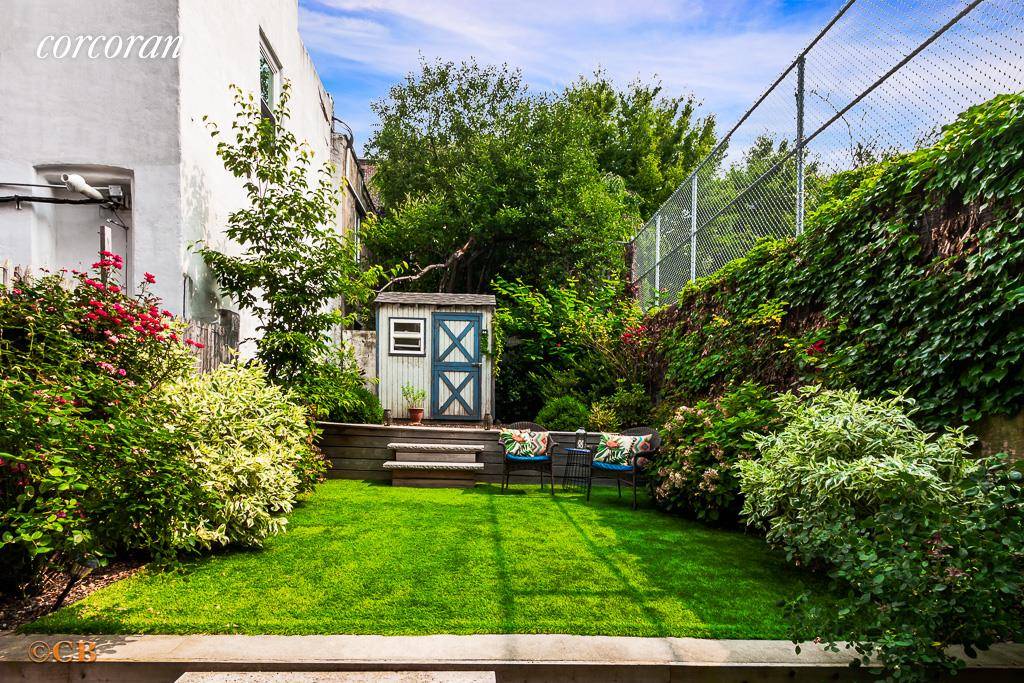 Pre War Charm Abounds in this Ground Floor, Spacious 2 Bedroom Condo with its own private 850 square foot rear garden not included in square footage count !