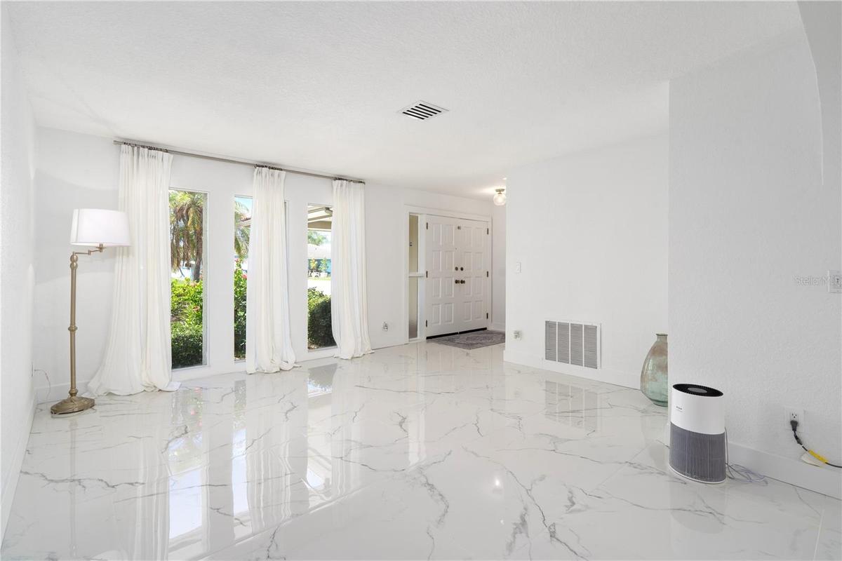Entrance view of formal living room to the right as you enter