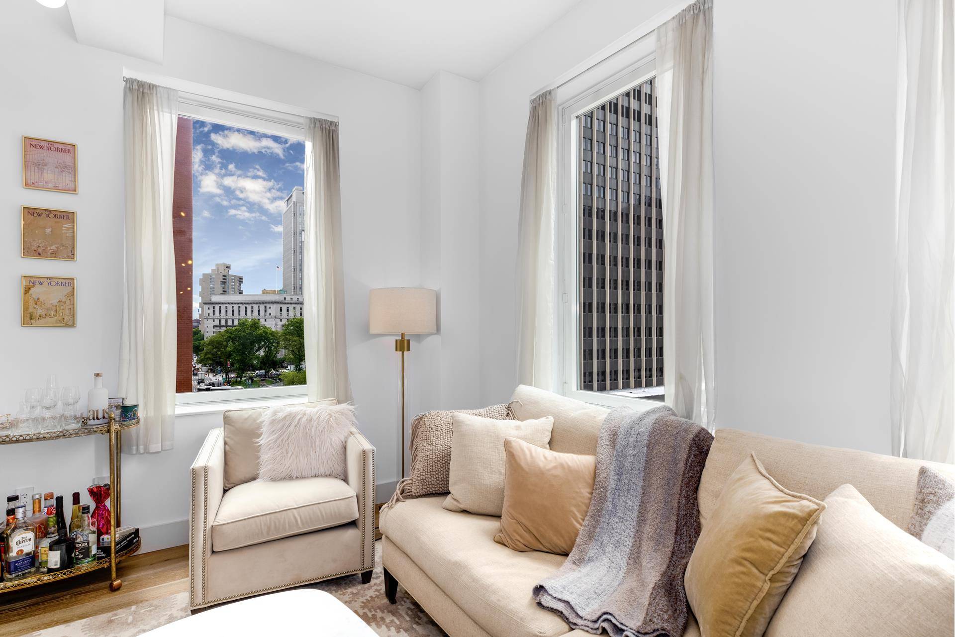 APARTMENT 502 IS A GORGEOUS SPRAWLING THREE BEDROOM CORNER HOME WITH OPEN VIEWS EAST AND SUN FLOODED EXPOSURE SOUTH AT 93 WORTH STREET A CONDO BUILDING LOCATED IN A PRIME ...
