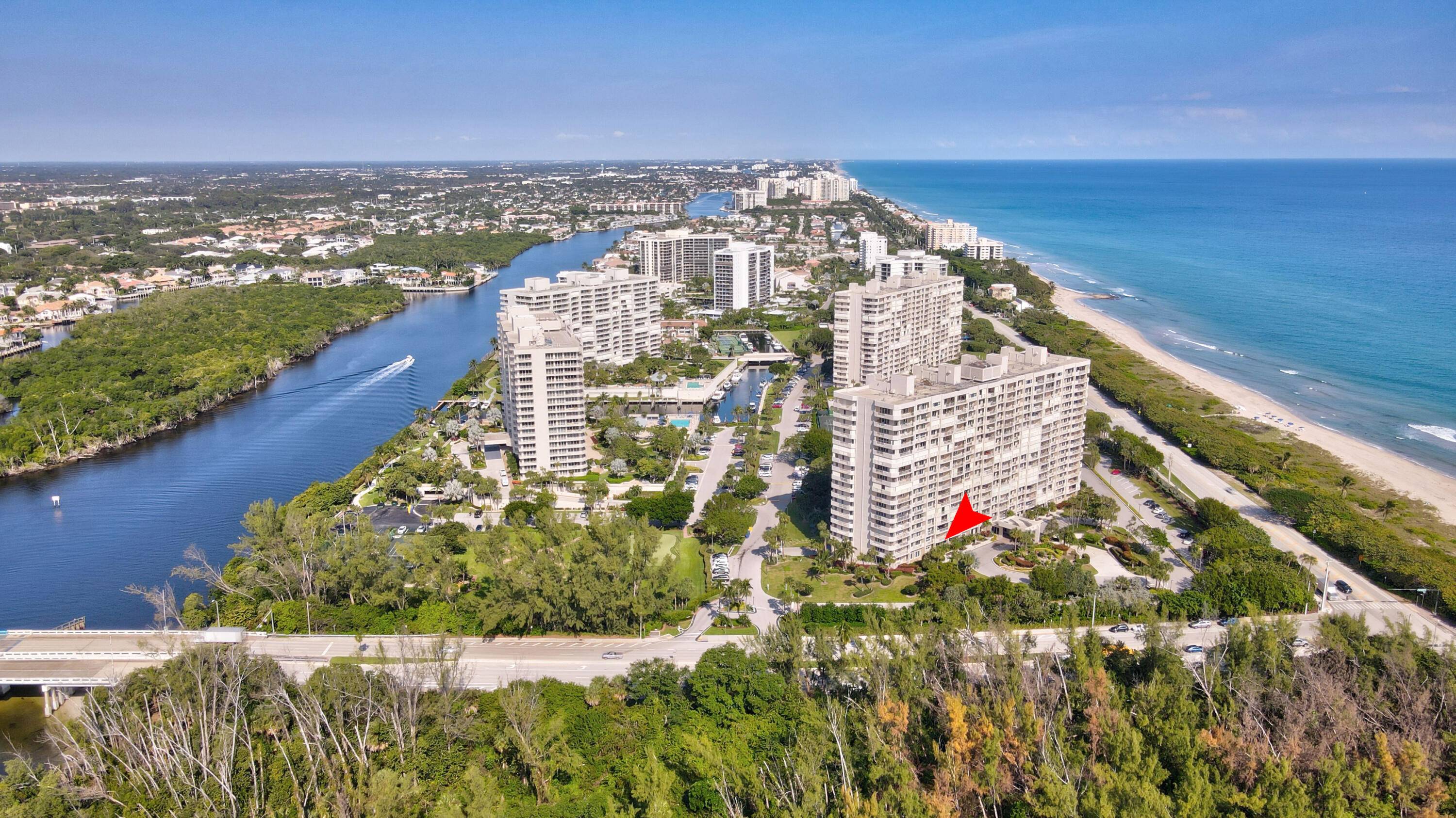 Incredible opportunity to purchase the largest 2 bedroom, 2 full bath, luxury condo available at Sea Ranch Club of Boca.