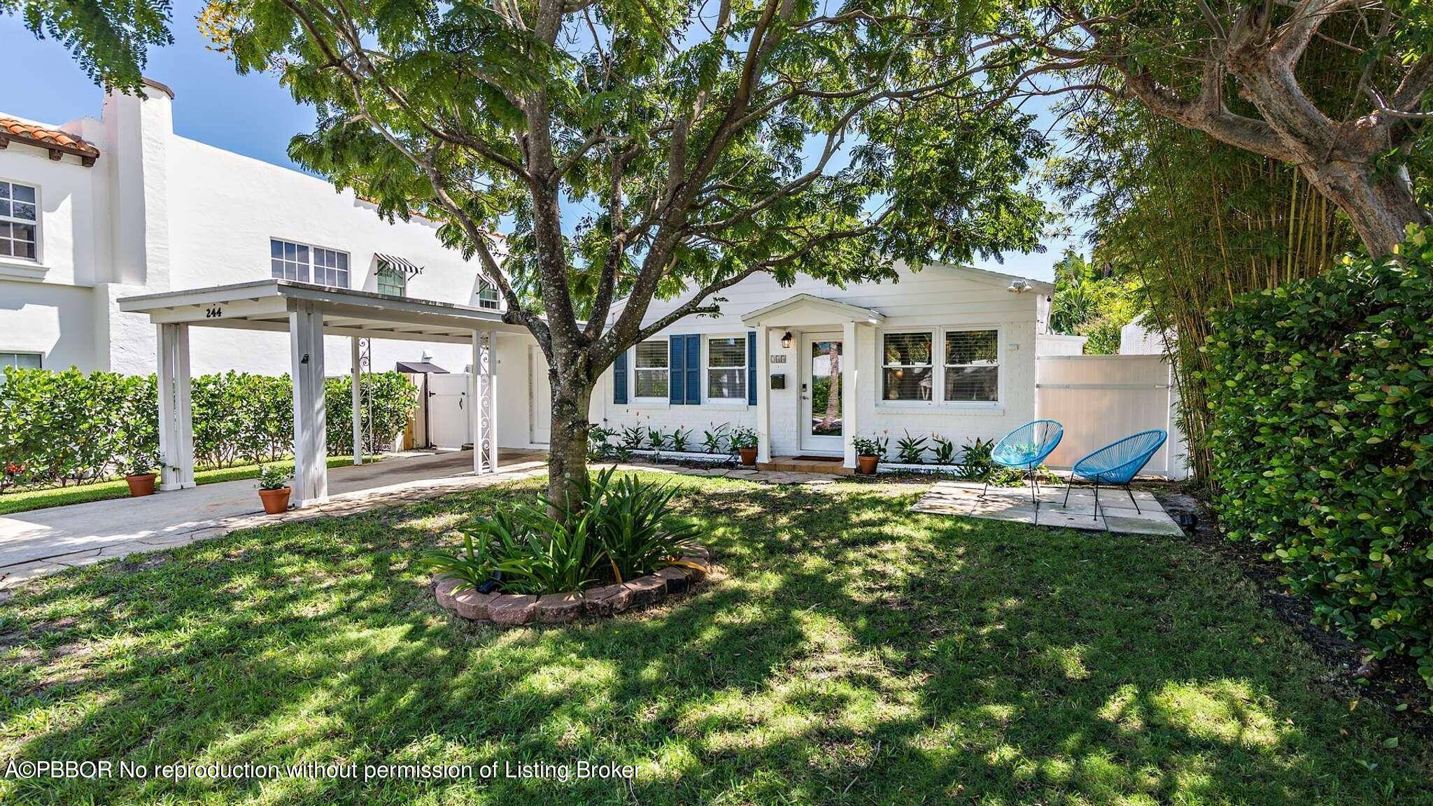 Brand new renovation and newly furnished, 3 bedroom, 2 bathroom home with private heated pool in SoSo neighborhood of West Palm Beach.