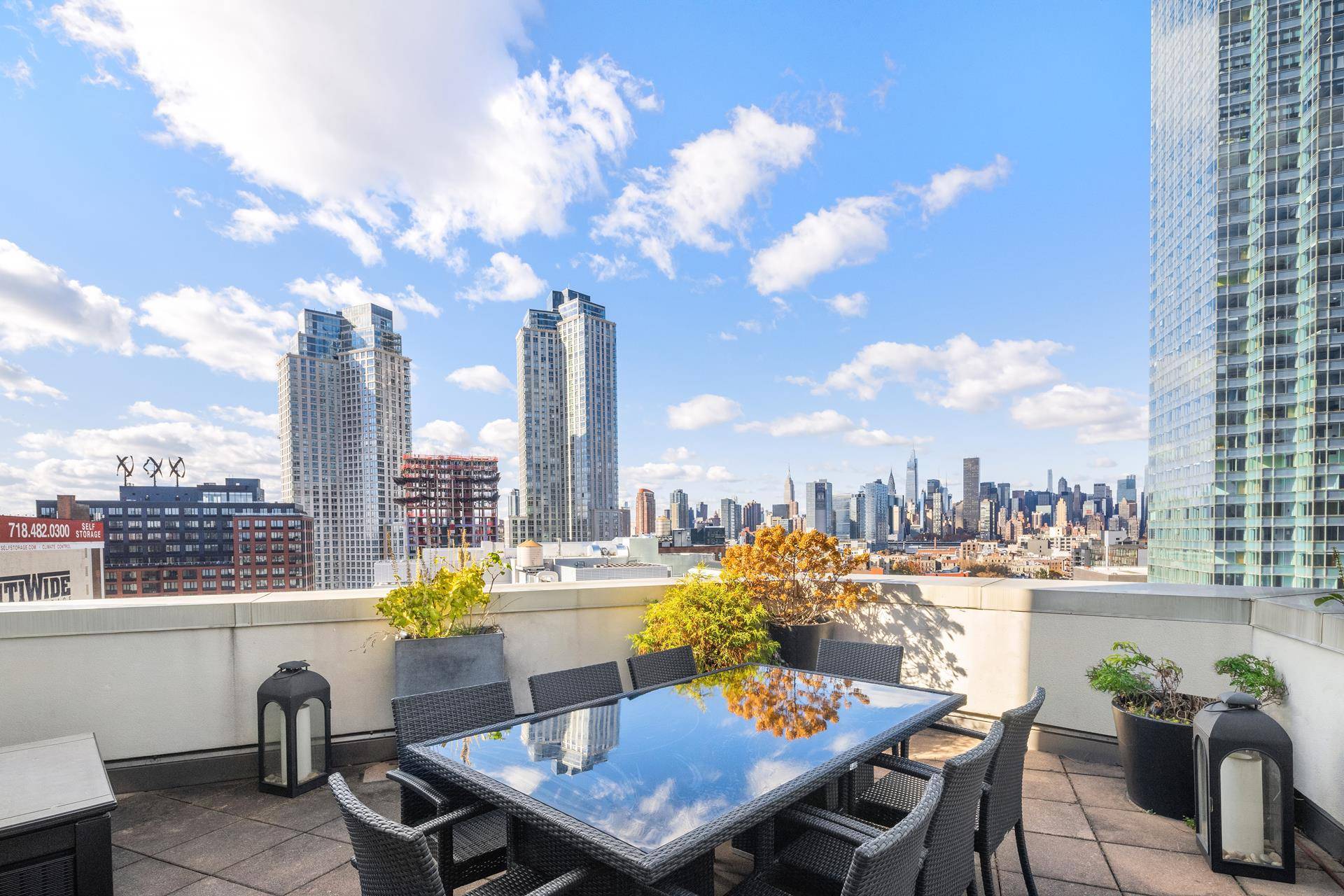 Rare opportunity to own a trophy Long Island City loft penthouse with 5, 400 square feet of living space 2, 750 interior, 2, 640 exterior and sweeping views of the ...