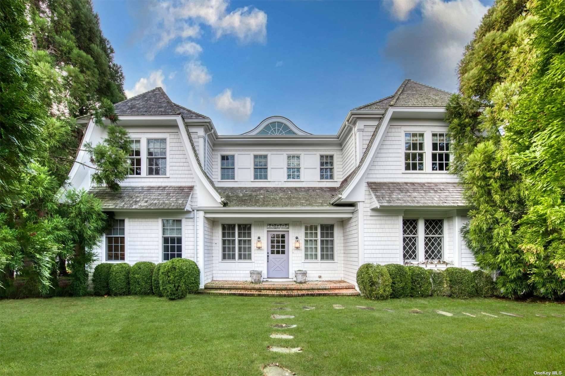 Prestigious 5 BR Home Close to Ocean Tucked away and less than a mile from the ocean and located in a most prestigious area of Southampton Village, this stunning 5 ...