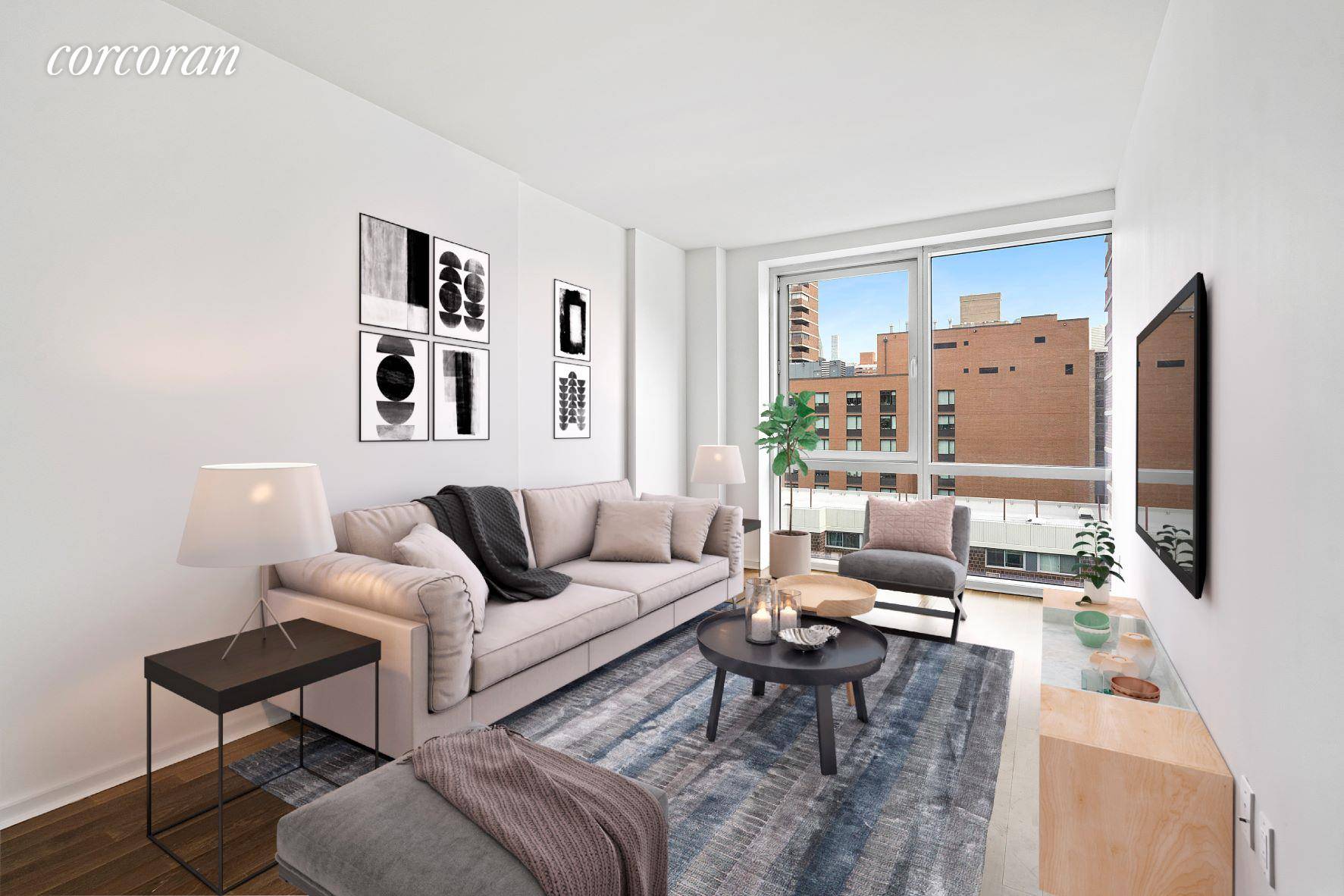 Welcome home to beautiful apartment 14L at Gramercy Starck Condominiums, conveniently located at 340 East 23rd Street.