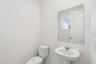 1/2 bathroom downstairs for pool