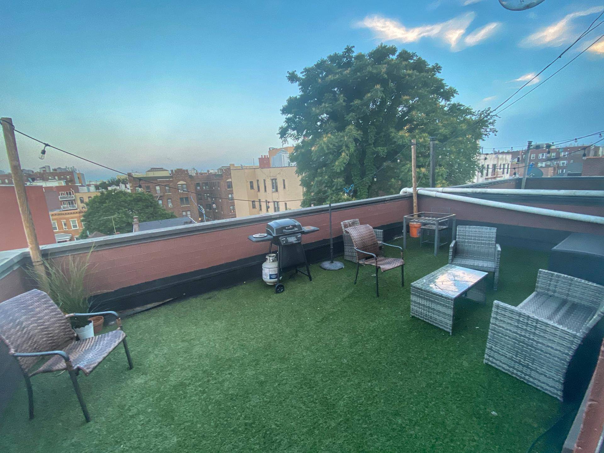 Situated in the heart of Astoria one of a kind three bedroom duplex apartment with two balconies and a large patio for lounging and grilling.