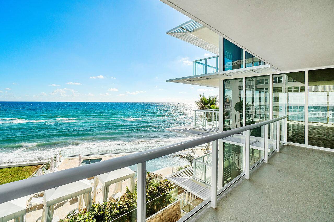 Three 3 luxury oceanfront residences remaining in the modern and classic building.