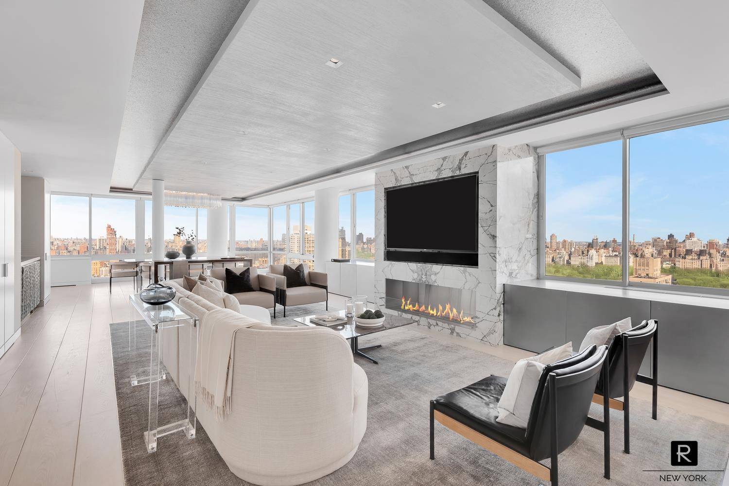 This stunning residence is the epitome of holistic living in New York City's most sought after address, nestled in Lincoln Square's prestigious building just steps from Central Park.