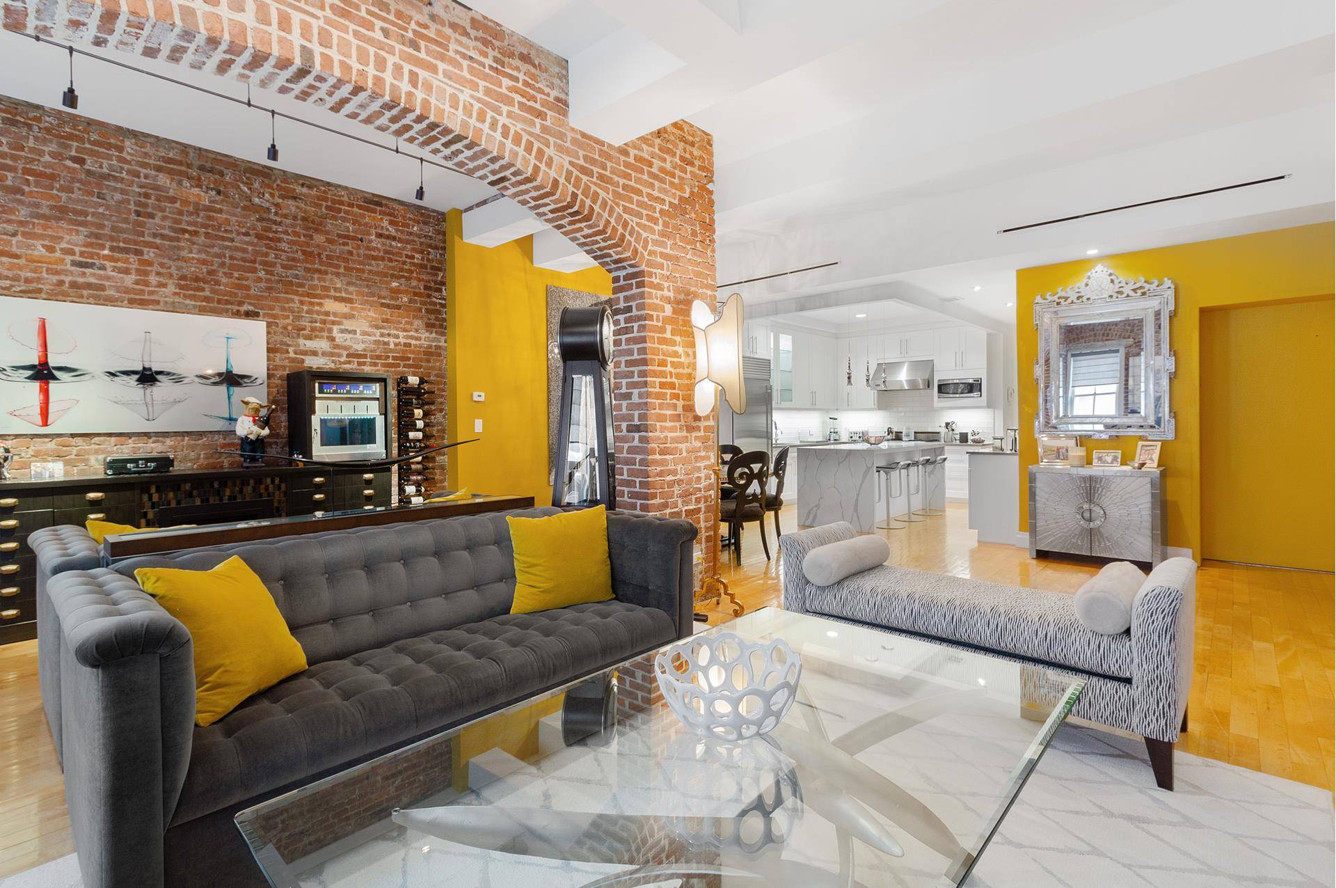Rare, fully furnished short term rental October 1, 2023 May 1, 2024 in a quintessential TriBeCa loft.