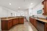 spacious open kitchen
