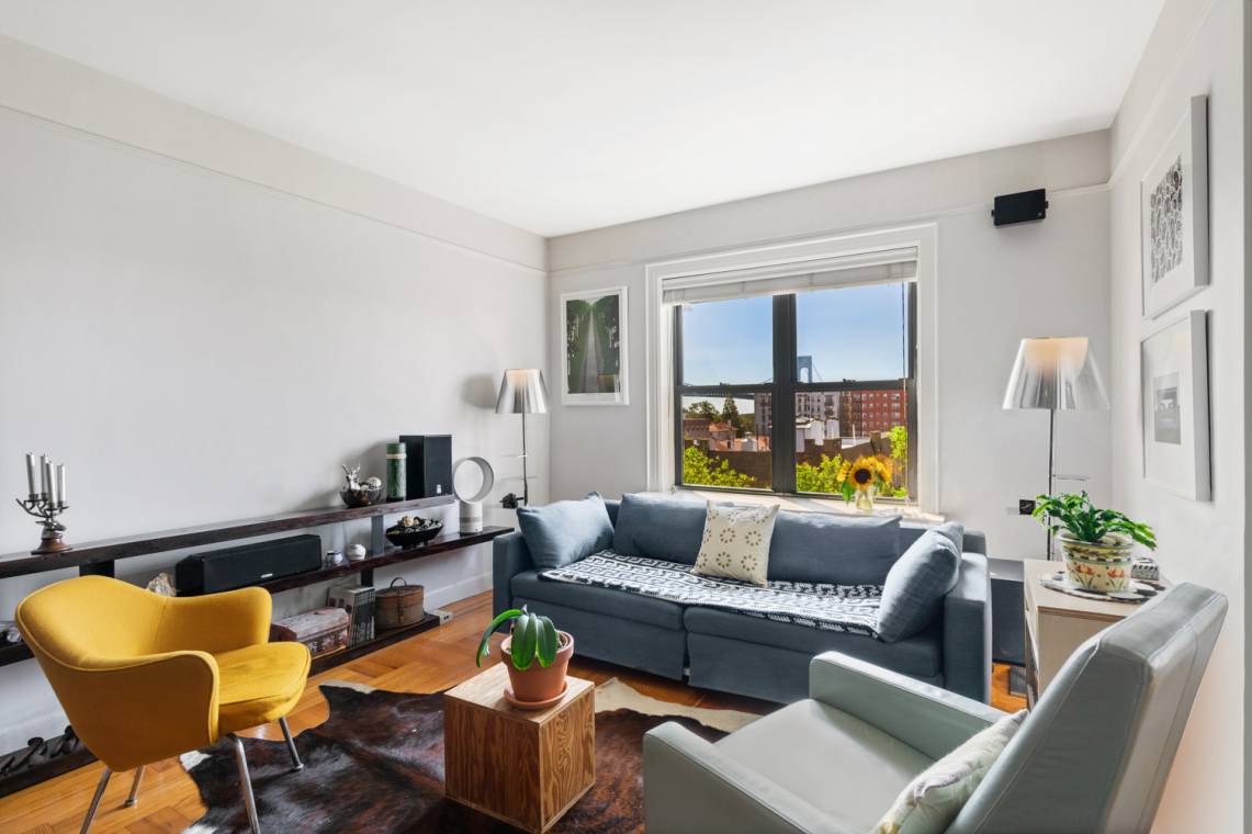 With sweeping Verrazzano bridge and open sky views from its top floor location, this architecturally renovated and sunswept 2BD home offers thoughtfully stylized customizations unlike anything else currently on the ...