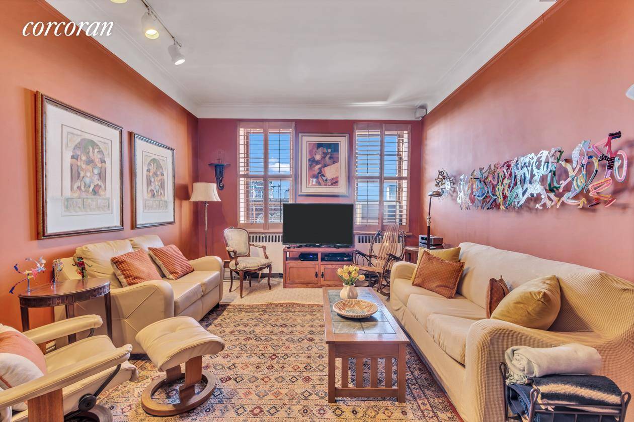 Bright, Serene, and Sprawling are words that best describe this enormous Pre war, 7 room apartment located at 200 Pinehurst Avenue in Hudson Heights.