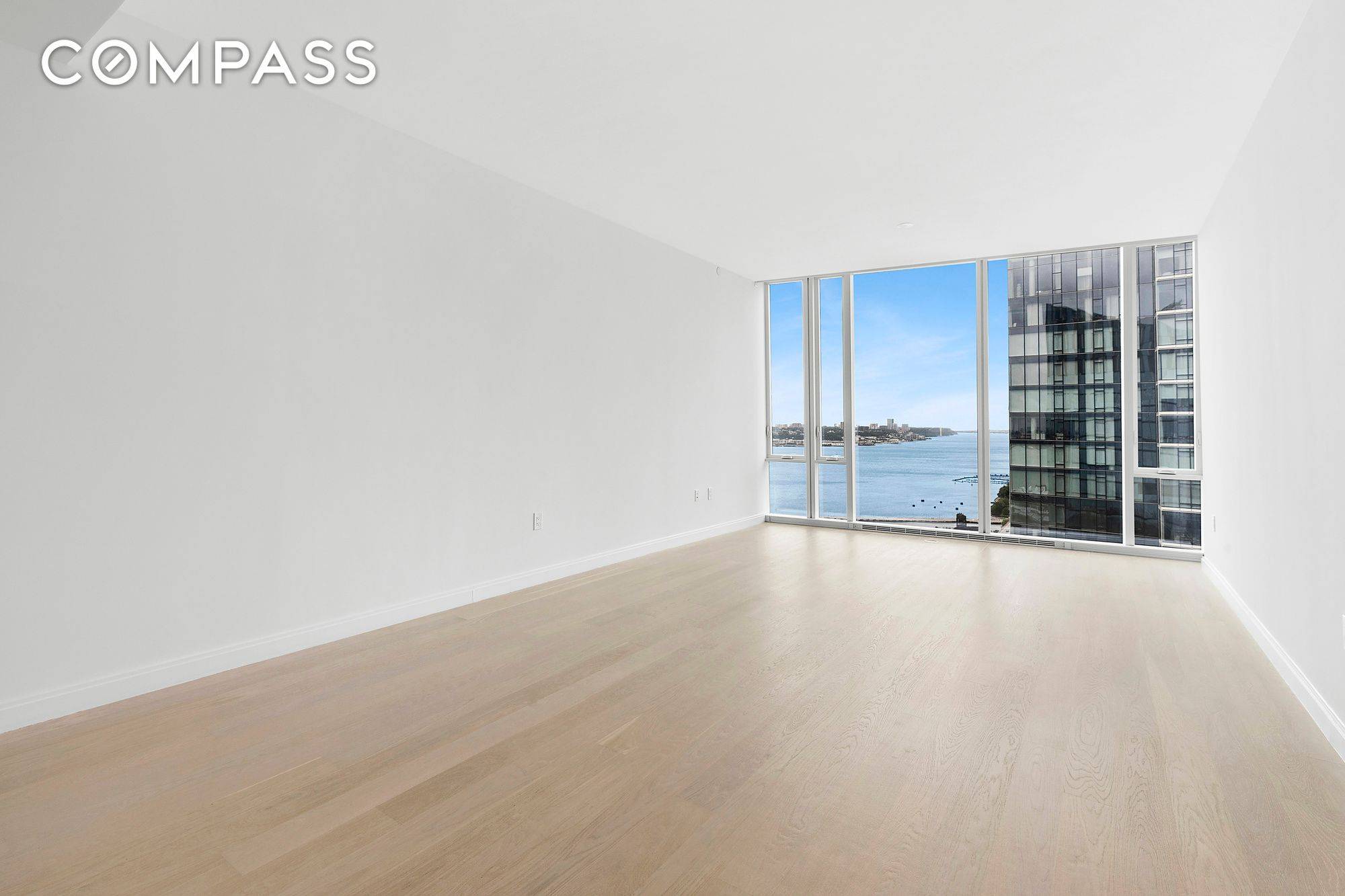 BRAND NEW APARTMENT ! Imparting Hudson River views to the North, this highest floor in the line two bedroom, two and a half bathroom residence at One Waterline Square is ...