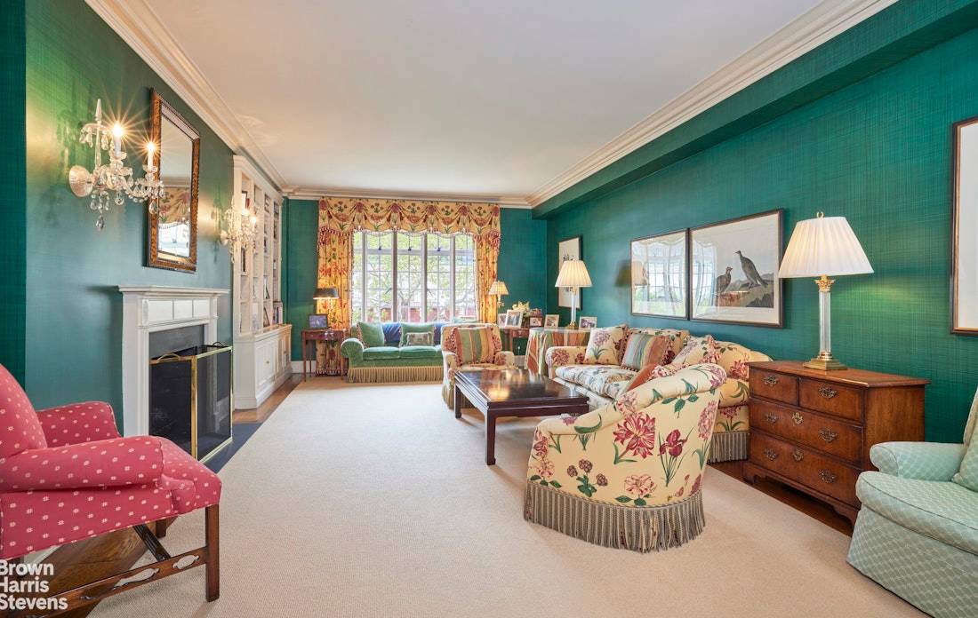 This sunny, traditional, two bedroom, two bath, pre war home is ideally situated off Park Avenue on tree lined East 67th Street.
