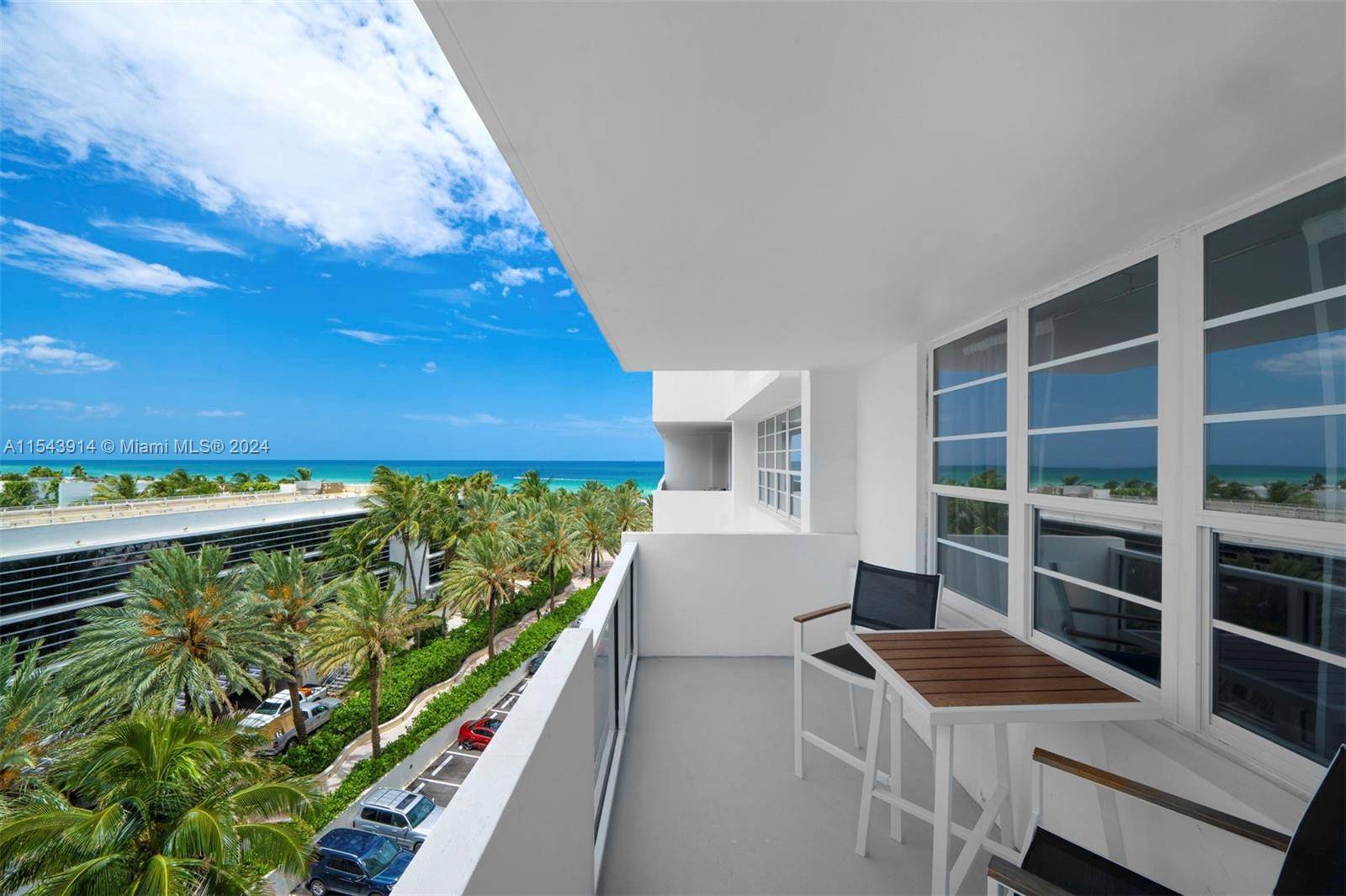 Indulge in the Miami Beach lifestyle with this impeccably renovated fully furnished oceanfront condo.