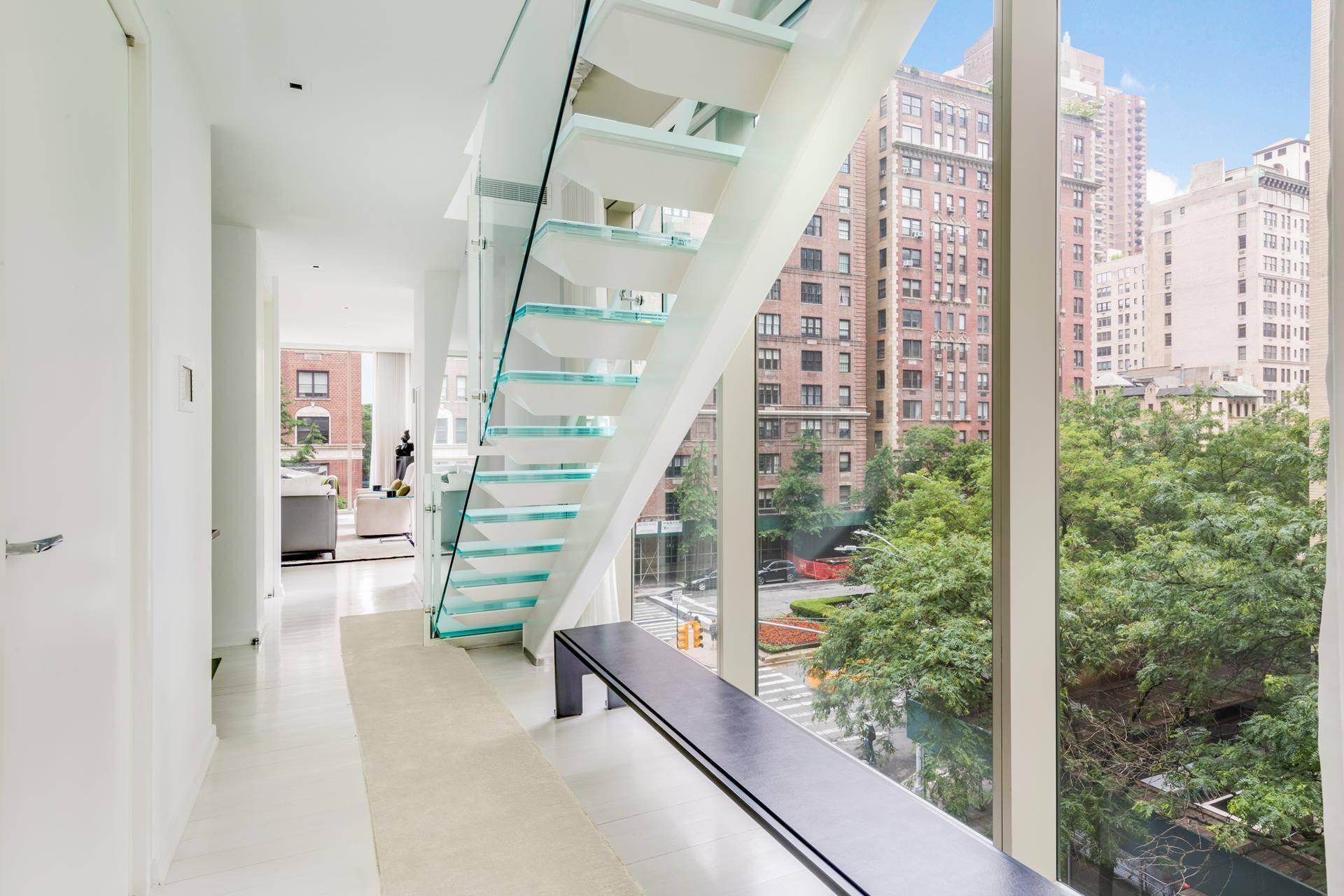 Virtual Tour available upon request Welcome to corner Residence 2, occupying the complete 4th amp ; 5th floors at 1055 Park Avenue, as featured in Architectural Digest.