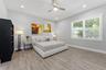 Oversized Primary Bedroom with two generous walk-in closets