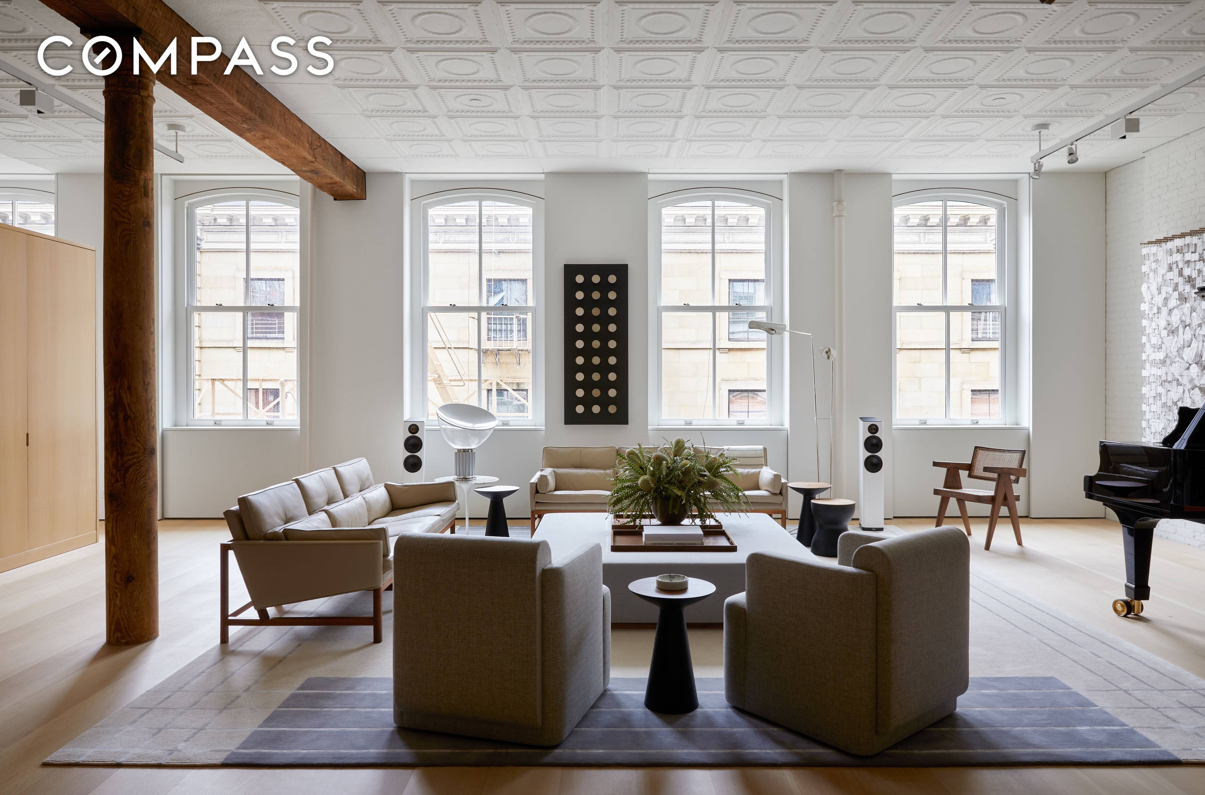 The extraordinary creation of the celebrated architect Andrew Berman and the interior designer Justin Charette, Loft 4 at 100 Grand Street is a perfect example of the integration of the ...