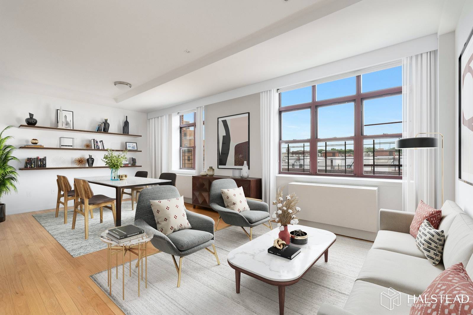 Impressive loft living in this newly renovated Convertible 2 BR, 2 BA Harlem duplex with a chic downtown vibe that offers an abundance of natural light and coveted terrace space ...