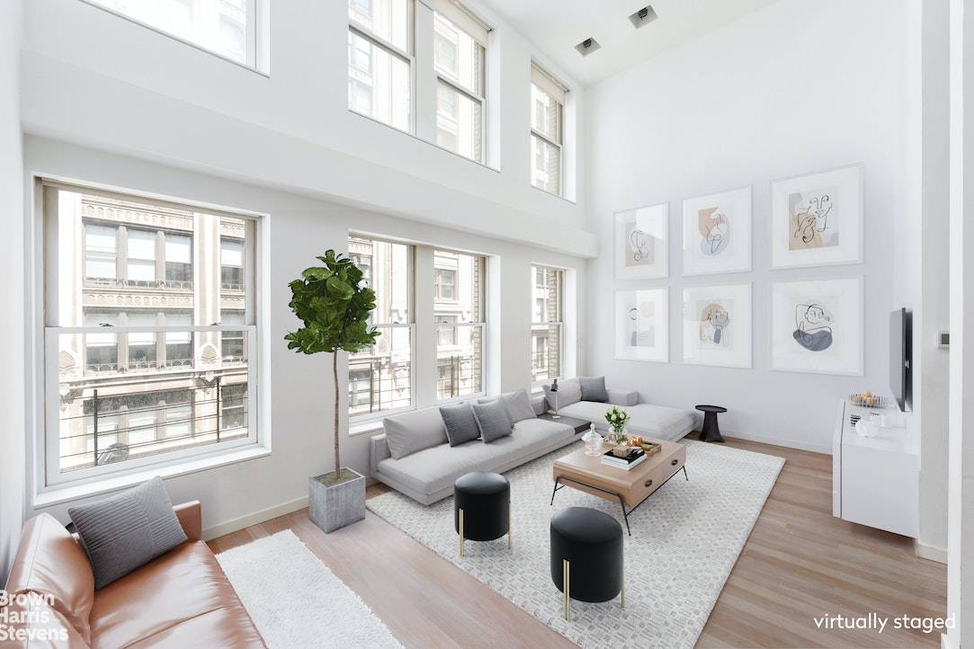 Ideally situated in the heart of the Flatiron District on East 20th Street between Park Avenue South and Broadway adjacent to Gramercy Tavern, the 5th and 6th floor duplex at ...