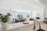 snack bar off kitchen for casual dining
