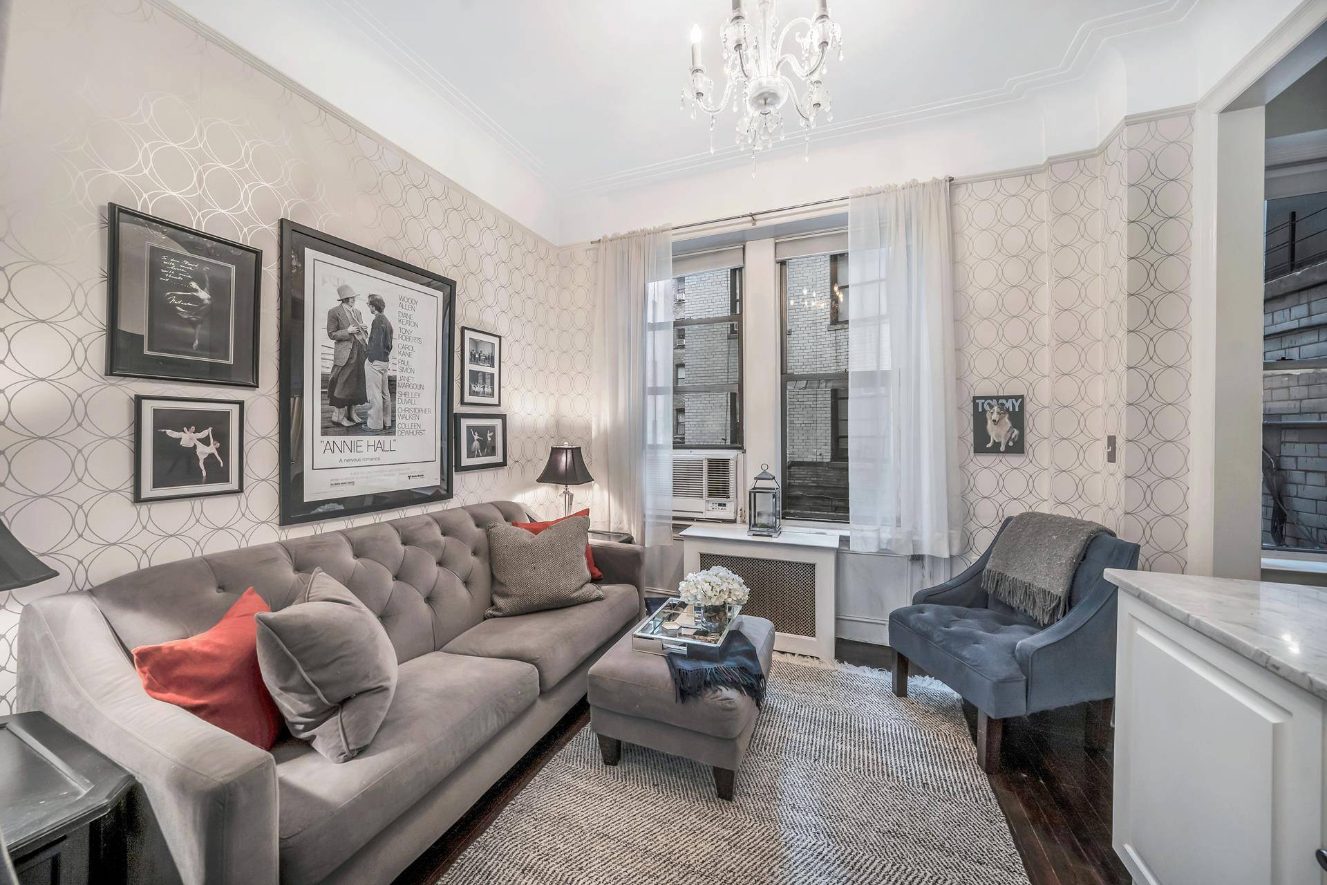 ENCHANTING ONE OF A KIND PREWAR STUDIO Welcome to this charming unconventional studio located on a quiet tree lined street in the heart of the Upper West Side.