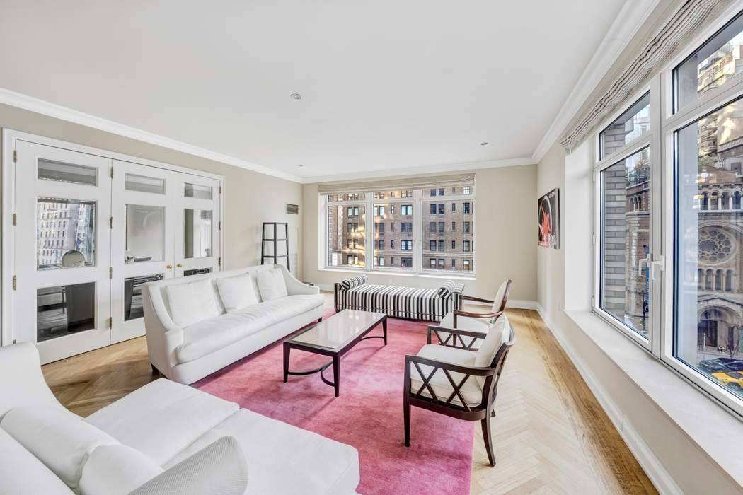 Welcome to Apartment 5A at 515 Park Avenue, a testament to luxurious living, where the elegance of a bygone era meets contemporary sophistication.