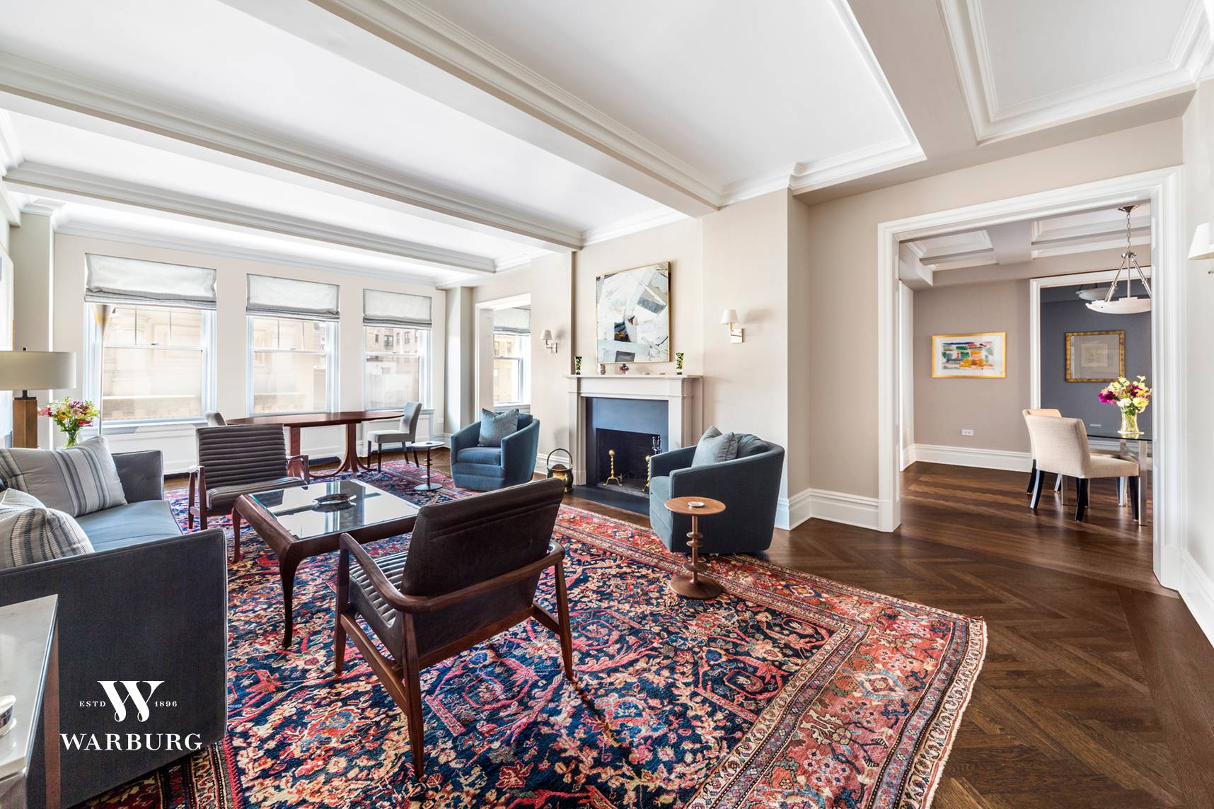 Rare opportunity to own an entirely renovated and move in ready three bedroom apartment in one of the most sought after, white glove buildings on Central Park West.