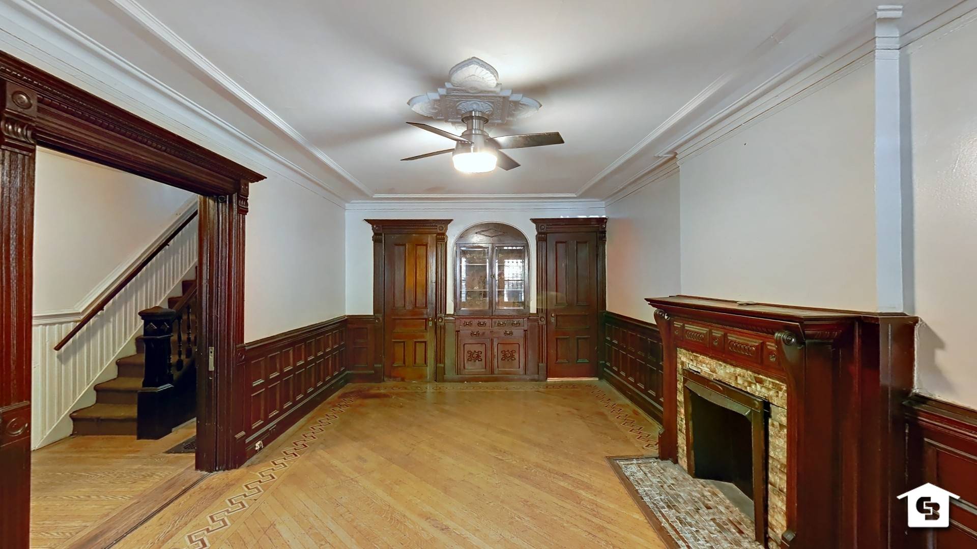 Circa 1899, this grand two family brownstone is ideally set on a beautiful landmark tree lined street in the historic Bedford Stuyvesant section of Brooklyn.