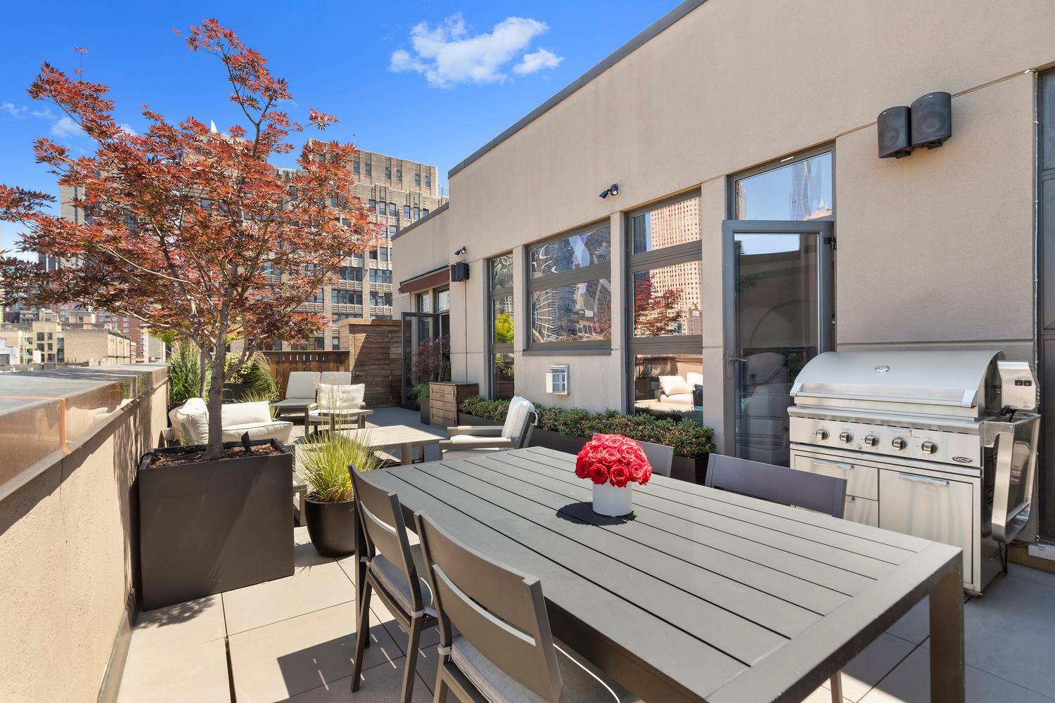 Available funfurnished. This unforgettable New York penthouse Condo apartment with dramatic 700sqft terrace has been superbly renovated to reflect luxurious 21st century design with wide plank dark oak flooring throughout ...
