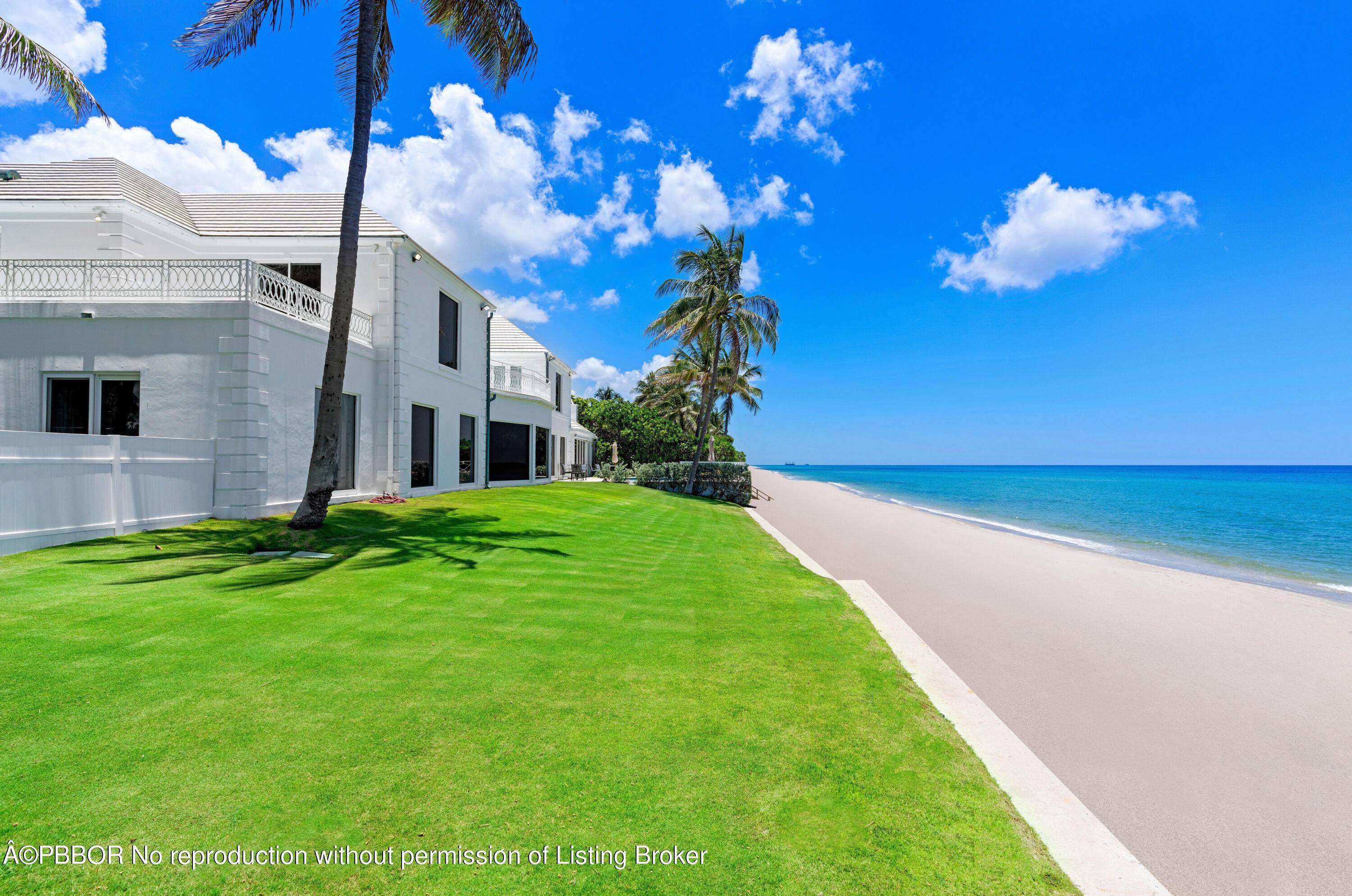 Welcome to the Beach House, one of the most desirable oceanfront homes not only on Palm Beach Island but also anywhere in South Florida.