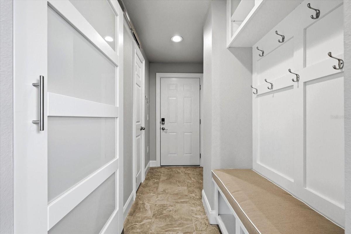 Front Hallway Maximizing Space