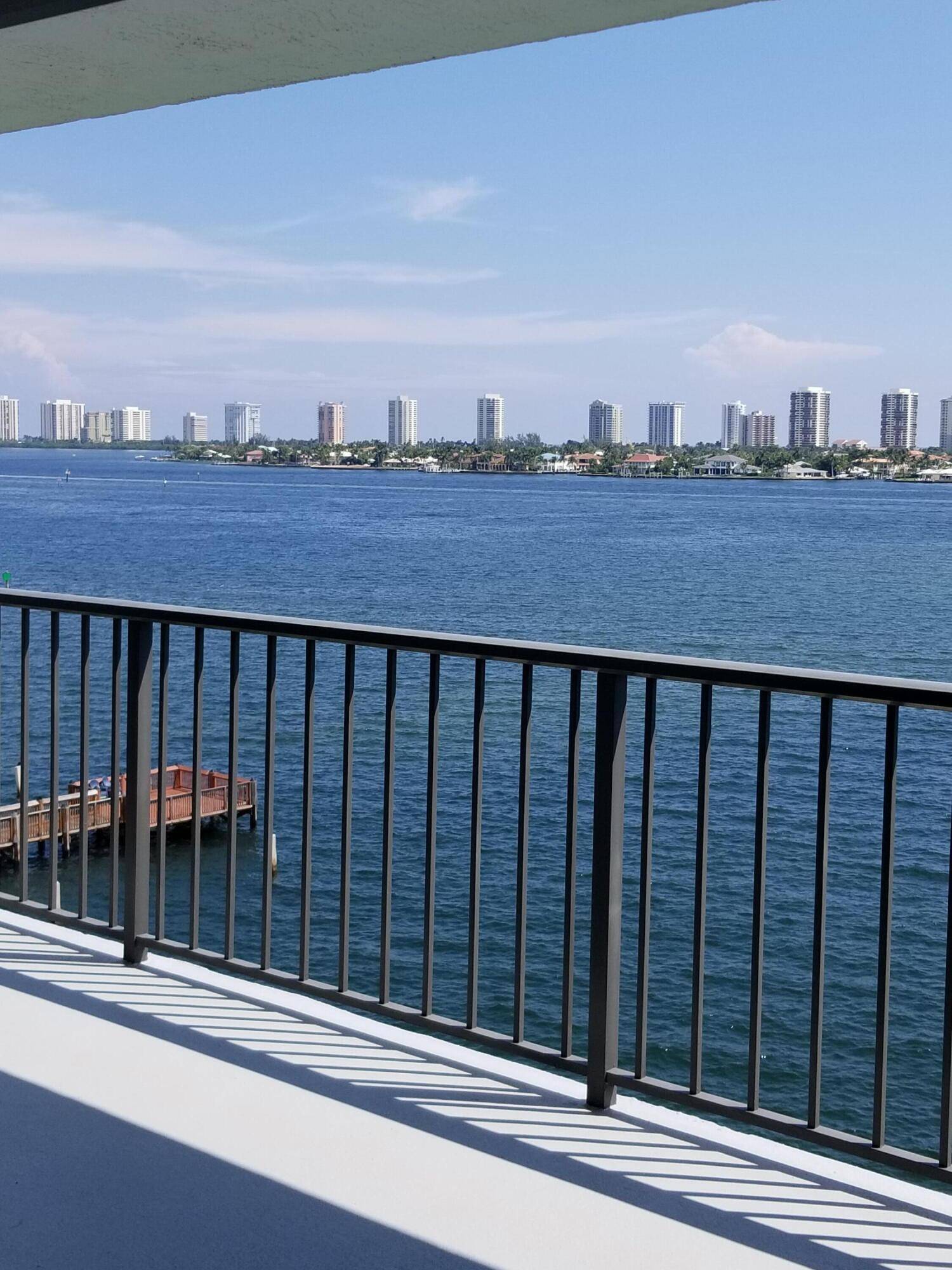 Extraordinary panoramic views of the intracoastal, ocean and Singer island from this 7th floor corner unit.