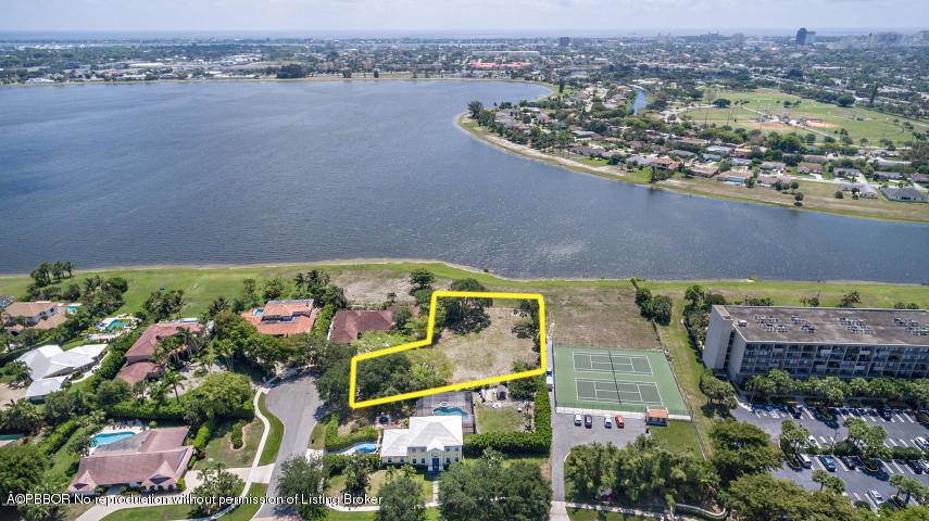 Incredible opportunity to build your dream home on the water in the gated community of Land of the Presidents Country Club.