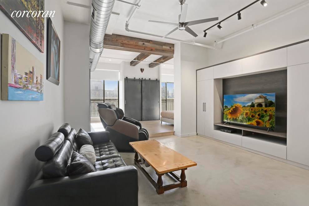 One of a kind brand new fully gut renovated custom designed top floor sunny loft located in the heart of booming Downtown Brooklyn at the Toy Factory Lofts with an ...